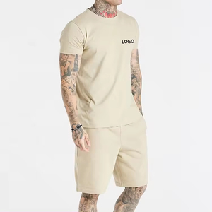 Custom Men's T-shirts Cotton Polyester t Shirts Black Cotton T-shirts 260gsm T-shirt for Man - Product Image 2