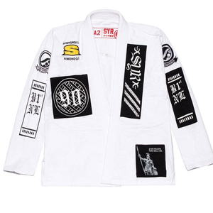 บริการ OEM INFLOWSPORT ชุดยูโด BJJ คุณภาพสูงระดับมืออาชีพ ผลิตจากผ้าฝ้าย 100% น้ำหนัก 450 GSM สำหรับทุกเพศ - Product Image 1