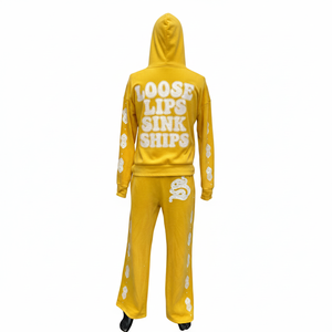 Chándal de Felpa de Algodón de Alta Calidad con Parche Bordado para Hombre y Mujer en Varios Colores, Cómodo y Transpirable, Venta al Por Mayor OEM - Product Image 4