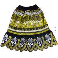 Jupe longue en velours côtelé style punk pour femme 2025, broderie artisanale, 100 % coton respirant, motif uni