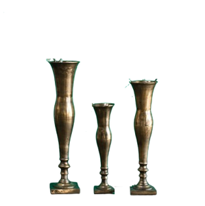 Jarrones de Flores de Estilo Americano, Decoración del Hogar, Ecológicos, de Aluminio Cromado - Product Image 5