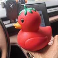 Canard extensible à presser en forme de fruit, jouet anti-stress géant, jouet sensoriel amusant et original pour enfants