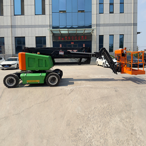 Plataforma elevadora hidráulica articulada telescópica de 18 m para uso en plantas de fabricación - Product Image 6