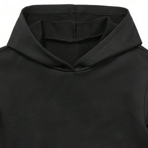 Ensemble de survêtements pour enfants deux-pièces personnalisés en tissu respirant Options d'impression de logo personnalisation OEM de marque privée à motif solide formel - Product Image 5