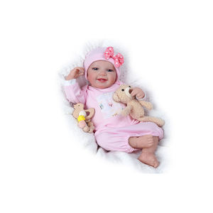 Babeside Leen 20 ''Lovely Hearts Infant Realista Baby Girl Multifuncional Reborn Dolls con Heartbeat Coos and Breath - Product Image 1