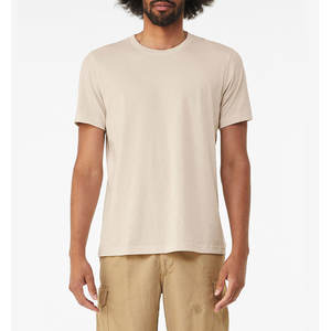 BELLA + CANVAS 3001CVC T-shirt unisexe à manches courtes pour hommes 52% Airlume Peigné et Ring-Spun Cotton 48% Poly tee - Product Image 6