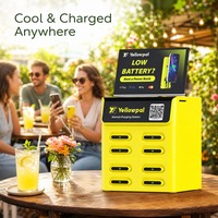 Station de location de batteries externes partagées empilables OEM/ODM d'usine avec logo personnalisé et armoire de recharge rapide 22,5 W
