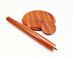 ขาตั้งไม้พับได้ขาตั้งไม้สีน้ำตาลสำหรับหมวกกันน็อคยุคกลางหมวกกันน็อคไวกิ้งโรมัน - Product Image 3