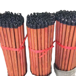 Manche de balai en bois du Viet nam balai en plastique bois de balai d'eucalyptus naturel - Product Image 5