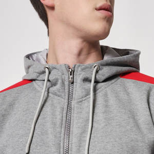 Sweat à capuche pour homme de haute qualité en coton mélangé écologique à petit budget pour hommes - Product Image 6