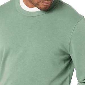 Sweat-shirts d'hiver pour hommes de haute qualité avec logo imprimé, motif uni, 100% coton molletonné, écologique, couleur personnalisée - Product Image 4