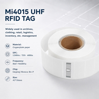 Etiqueta Adhesiva Imprimible Mi4015 UHF 860~960MHz RFID para Gestión de Logística, Comercio Minorista y Ropa