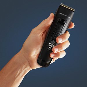 Tondeuse à cheveux à affichage numérique avec fonction d'alimentation, 45 longueurs de coupe, lames revêtues, batterie à charge rapide, prise US incluse - Product Image 4