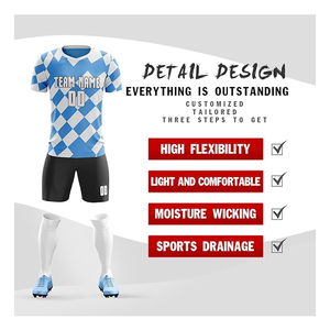 Maillots de football pour hommes de meilleur style fabriqués en usine pour adultes ensembles de vêtements de football par sublimation de qualité supérieure - Product Image 2