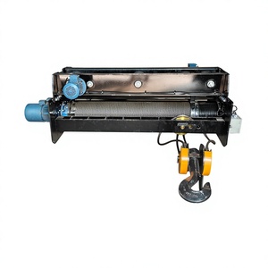 Electric Wire Rope <b>Hoist</b> 1-10 Ton Capacity 12.8m Lifting Height with 4 way panel with BBL Motor - Product Image 1