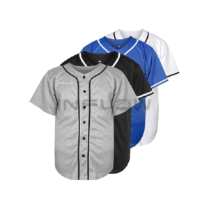 Maillots de baseball sur mesure respirants à motif 3D avec broderie personnalisée pour les équipes, les fans et les équipements sportifs - Product Image 1
