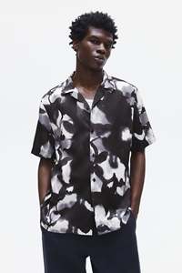 Camisas de resort de alta calidad para hombres, ajuste Regular, marca personalizada, Lyocell, botón de leopardo, manga corta súper suave, ropa cómoda, venta al por mayor - Product Image 5