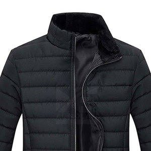 เสื้อแจ็คเก็ตพัฟเฟอร์ผู้ชายแฟชั่นใหม่ปี 2025 สีพื้น สไตล์ลำลอง สตรีทแวร์ คอตั้ง กันน้ำ กันลม บุด้วยใยฝ้าย รับผลิตแบบ OEM - Product Image 6