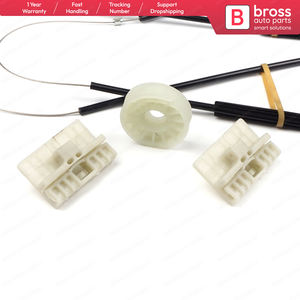 Juego de reparación de regulador de ventanilla eléctrica BWR650 puerta delantera derecha para A6 C6 S6 4F 4F2 4F5 2004-2011 4/5 puerta 4F0837462 Bross Auto Parts - Product Image 2