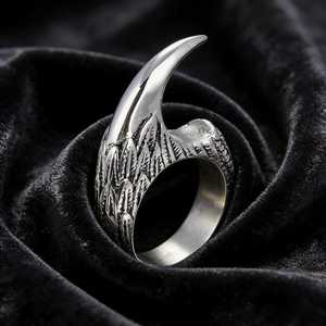 Bague anti-stress en acier inoxydable plaqué or avec chiffres pour homme - Style vintage et intemporel - Product Image 1