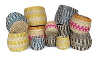 Porte-gobelet en bambou durable pour les cafés écologiques, porte-gobelet en bambou vietnamien artisanal, emballage vert OEM en vrac