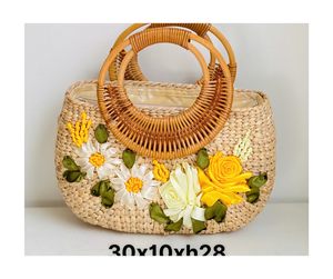 Exportador de Bolsos de Jacinto de Agua de Vietnam, Ofrece Bolsos Hechos a Mano de Alta Calidad para Compradores Globales - Product Image 6