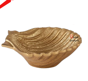 Bol de service alimentaire de forme irrégulière fini argent aspect simple pour la maison d'hôtel - Product Image 3