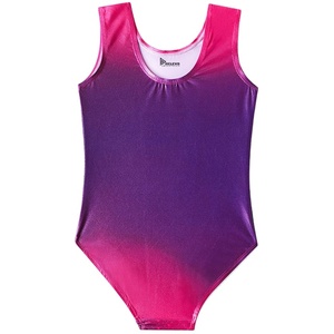 Justaucorps de sublimation pour femme, coupe ajustée, sans manches, pour la danse classique, tenue d'entraînement flexible, vente en gros - Product Image 3