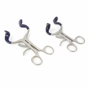 Ouvre-bâillon dentaire en acier inoxydable certifié ISO de qualité supérieure Instrument de joue à lèvres en métal en caoutchouc de haute qualité - Product Image 3