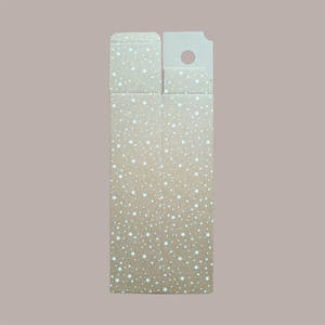 10 Uds caja de cartón marrón gráficos de estrellas blancas 115x115H430mm para 1 botella Magnum 1,5 Lt impresión en relieve de bebidas energéticas - Product Image 3