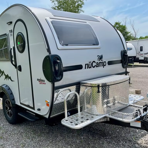Camping-car compact de type teardrop, facile d'entretien, moteur d'origine scellé, modèle 2024, caravane de voyage tout-terrain avec support - Product Image 1