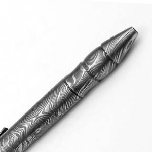 Bolígrafo de Acero de Damasco Personalizable de Alta Calidad para Uso en Oficina o Regalo - Product Image 6