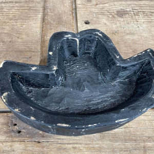 High Selling Acacia Wood Decorative <b>Hat</b> Dough Bowl Candle Holder Table Decoration Gift for Children Wholesale From Vietnam - Product Image 2