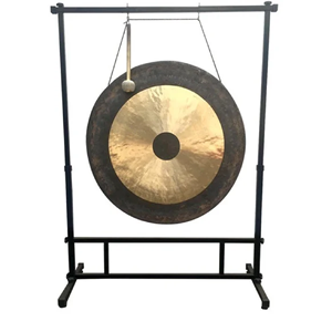 14 ''Gong tibétain fait à la main Gong de guérison Gong pour les prières religieuses thérapie par le son Yoga méditation au prix de gros bon marché - Product Image 5