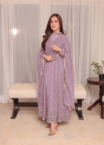 Top Selling Unstitched Formal Party <b>Dress</b> for Women New Designer Regular Length Salwar Kameez 2025 Muslim Wear <b>Dress</b> - Product Image 5