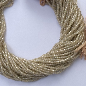 พลอยเพาะเลี้ยงทรงลูกบาศก์เหลี่ยมเพชรพลอยสีน้ำตาลธรรมชาติขนาด 2 มม. 3 มม. แบบไมโคร  หินเซอร์คอน  แบบกล่อง  ลูกปัดพลอยหลวม  อัญมณีกึ่งมีค่า  ได้รับการรับรองจาก IGI - Product Image 3