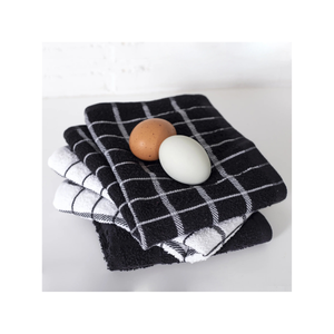 Serviettes de cuisine traditionnelles inspirées du golf certifiées GOTS 100% coton brodé léger 40x60cm Inde B2B quantité minimale de commande OEM ODM prêt - Product Image 4