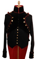Nouvel uniforme britannique Napoléon, frac civil pour homme, manteau en laine, veste de frac pour homme
