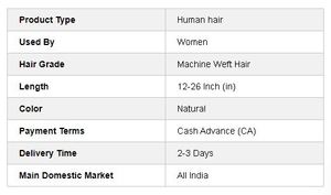 Extensiones de cabello de trama 100% cabello humano bebé ondulado - Product Image 2