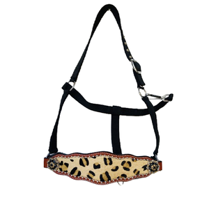 SHYAM Bride de cheval en cuir de style western de haute qualité avec accessoires en nylon PP et poil de vache, et muserolle confortable - Product Image 3