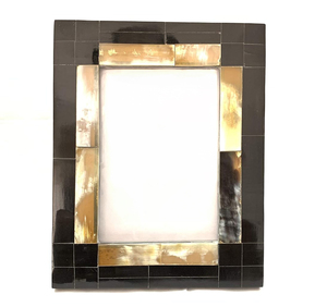 Bone Inlay Photo <b>Frame</b> (5 x 7) Natural Bone wood Photo <b>Frame</b> Solid Wood <b>Picture</b> <b>Frame</b> for Table Decor, Office Decor & Home Decor - Product Image 3