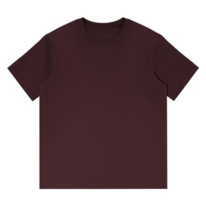 OEM personnalisé 230g pur coton vêtement teint avant lâche goutte épaule manches courtes hommes été nouveau style japonais couleur unie - Product Image 3