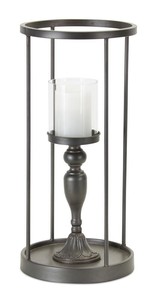 Porte-bougie en métal élégant pour la maison, le bureau et la décoration intérieure moderne - Product Image 2