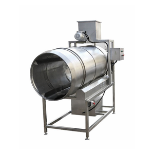 Nueva Máquina Automática para Recubrimiento de Sabores, Capacidad de 100 kg/h, 220 V, Acero Inoxidable 304, Alta Productividad, Tambor para Sazonar Aperitivos, Namkeen - Product Image 3