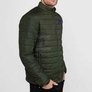 Veste doudoune d'hiver pour hommes de haute qualité pas chère Streetwear Logo avant léger, écologique et respirant personnalisable - Product Image 3
