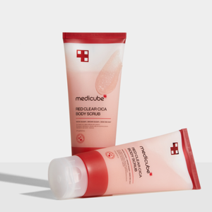 Medicube 270g alta calidad rojo claro Cica cuerpo exfoliante - Product Image 3
