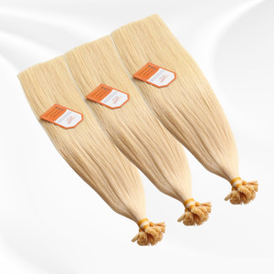 Wholesale Price From Factory Keratin Double Drawn Flat Tip Human Hair Extensions Vietnamese Raw - Product Image 6