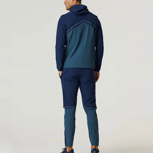 ชุดวอร์มกีฬาผู้ชายแบบมีแผ่นสะท้อนแสงด้านหลัง น้ำหนักเบา ดีไซน์สั่งทำคุณภาพสูง ขายส่ง ปี 2026 - Product Image 2