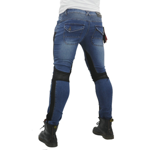 Pantalones Vaqueros de Motociclista con Protección Certificada CE, Diseño Flexible y Plegable, Antidesgarro y para Combinar con Otros Pantalones - Product Image 2