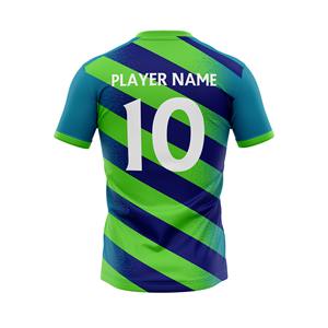 Conjuntos de Camisetas de Fútbol para Club, Sublimadas, Pantalones Cortos de Entrenamiento, Uniformes de Fútbol Personalizados, 100% Poliéster - Product Image 2